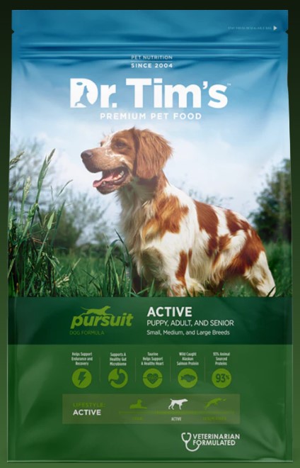 Dr. Tims Active Dog Pursuit Dry Dog Food