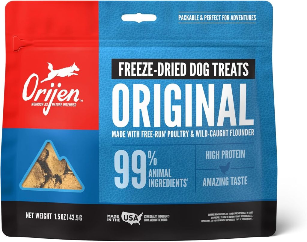 Orijen freeze-dried dog treats