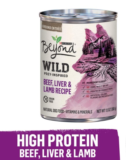 high protein wet dog food