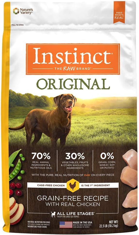 Instinct original dog food