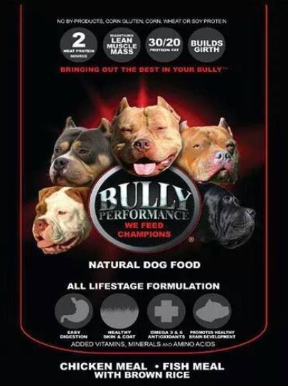 bully performance dog food
